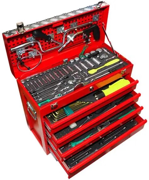 5-Drawer Red Top Tool Chest H26CH5RED ...